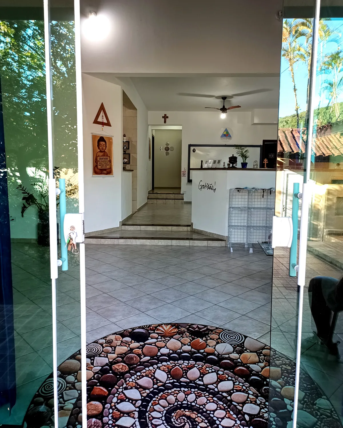 Recepção do Núcleo Shamah em Guarujá para terapias integrativas